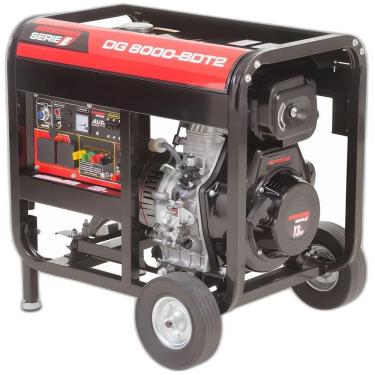 Imagem de Gerador à Diesel Dg8000bdt2 5700w 220/110v Trif. Kawashima