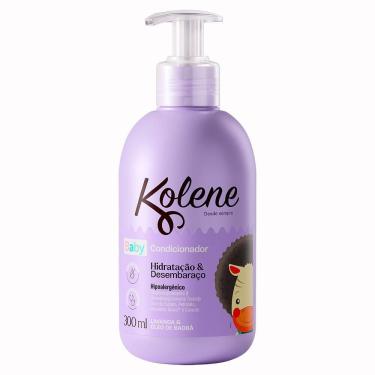 Imagem de Condicionador Kolene Baby Hidratação & Desembaraço Lavanda & Oleo de Baobá 300ml