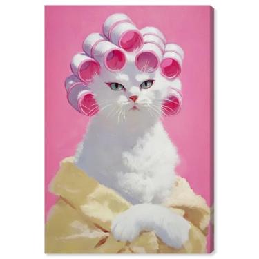 Imagem de Decoração de parede de animal de estimação com impressão em tela de princesa mimada por Art Remedy, Gallery Wrapped, 40,6 x 61 cm