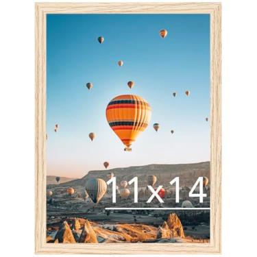 Imagem de JCJMY Porta-retrato de 28 x 35 cm para pendurar na parede, horizontal ou verticalmente, porta-retrato de galeria de 28 x 35,5 cm com acrílico resistente a quebras, natural