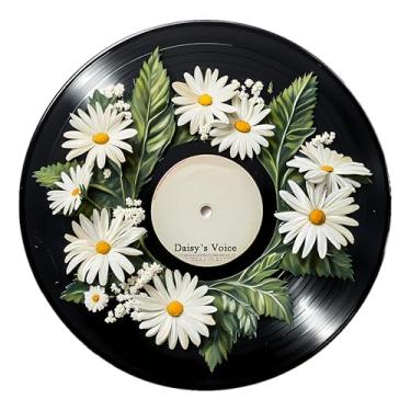 Imagem de Suncatcher acrílico colorido, decoração de janela suspensa de flores com design de vitral impresso, apanhador de sol, arte de parede de criador de arco-íris, ornamentos de Natal para uso interno e