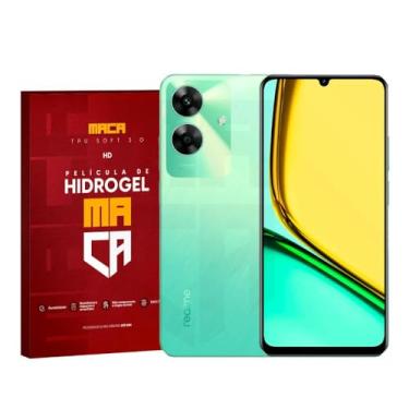 Imagem de Pelicula De Hidrogel Realme C61 Hd/fosca Frente E Verso