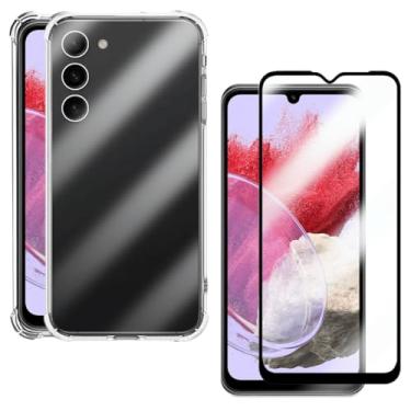Imagem de Capa Capinha Anti Impacto + Película Premium 3D Vidro Para Galaxy M34 5G