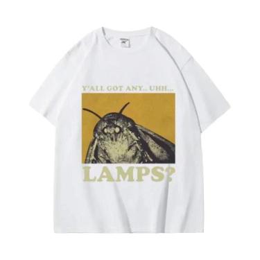 Imagem de Camiseta Feminina Vintage Casual De Manga Curta Com Estampa Engraçada 