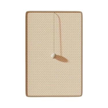 Imagem de Tapete De Sisal Anti-Risco Para Gatos, Protetor De Móveis E Paredes Re