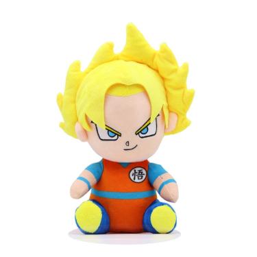 Imagem de Boneca de pelúcia Dragon Ball Super Saiyan Vegeta e Majin Buu 25cm
