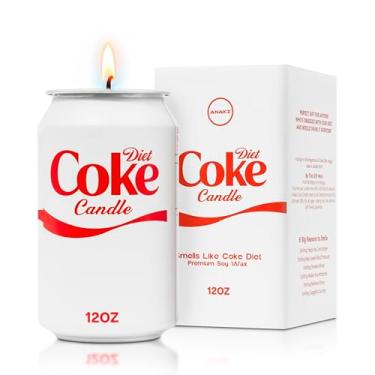 Imagem de Vela Diet – cheira a refrigerante de verdade – velas fofas para presentes legais – Velas engraçadas para qualquer ocasião – Coisas fofas para decoração estética de quarto – Vela legal para coisas