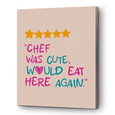 Imagem de Decoração de cozinha Preppy Arte emoldurada arte de parede arte de cozinha engraçada decoração de parede coisas modernas pinturas estéticas pôster arte minimalista impressões de arte para quarto de