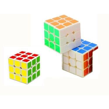 Imagem de 2 Cubo Magico Yj Moyu  3x3x3 56 Mm Profissional P/e