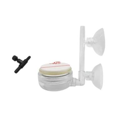 Imagem de Bomba De Ar Nano Bubble Para Aquário Com Ventosa Areia Pedra Aerador D