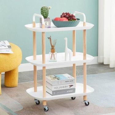 Imagem de Carrinho Organizador Multifuncional Com 3 Prateleiras - Top Rio