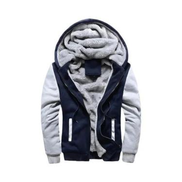 Imagem de Jaqueta De Inverno Masculina Camuflada Com Capuz De Manga Longa Casual