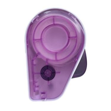 Imagem de ＫＬＫＣＭＳ Dispensador manual de adesivos para rolos de adesivos, ideal para presentear crianças e como recompensa. Material escolar simples e prático para, Roxo