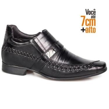Imagem de Sapato Social Couro Rafarillo Masculino Salto 7cm Estiloso-Masculino