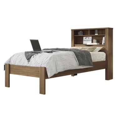 Imagem de Cama Solteiro Invicta Jatobá Acetinado - Santos Andirá