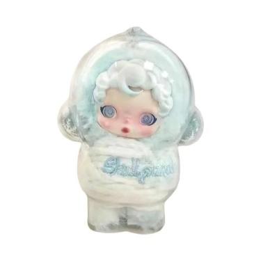 Imagem de Caixa Organizadora Protetora Transparente Em Forma De Caveira De Panda