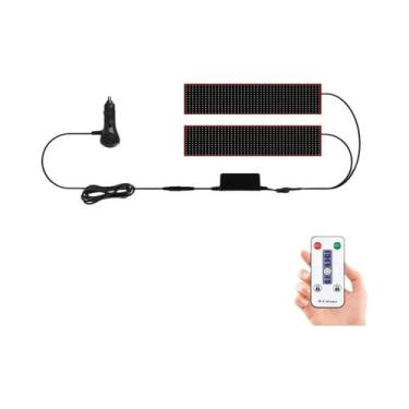 Imagem de Painel De LED Com Efeito Olho Do Diabo Para Caminhões, Controle Remoto