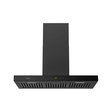 Imagem de Coifa de Parede Midea 90cm Smart Pro Touch Preta - MH90M77