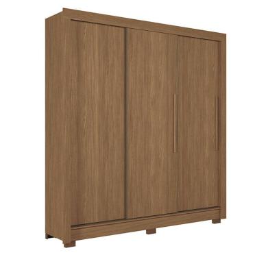 Imagem de Guarda Roupa Casal 3 portas de correr Maringá Jatobá - Santos Andirá