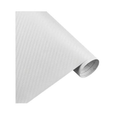 Imagem de Filme Vinílico 3D De Fibra De Carbono 50cmx200cm Para Envelopamento De