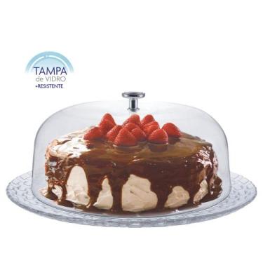 Imagem de Boleira com Tampa de Vidro Home Special Ruvolo