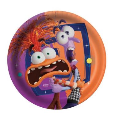 Imagem de Pratos Descartáveis de Papel para Aniversário Comemoração Divertidamen