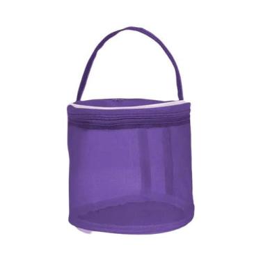 Imagem de Bolsa Portátil Para Armazenamento De Fios De Tricô, Organizador De Lã 