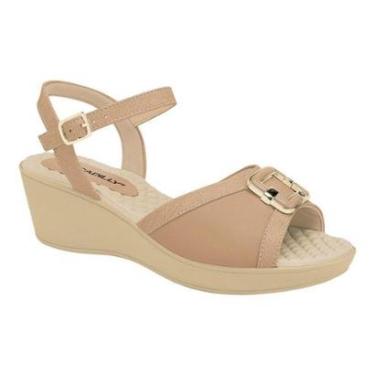 Imagem de Sandália Anabela Piccadilly 540419 Feminino-Feminino