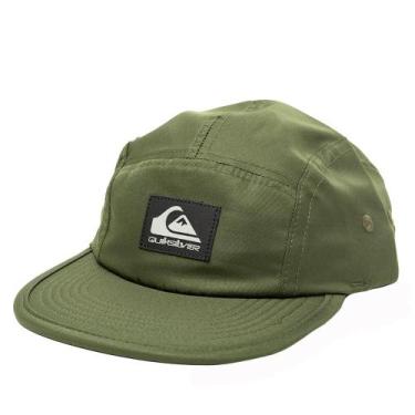 Imagem de Boné Quiksilver Aba Reta Camp Stacker WT25 Verde, Verde, Único