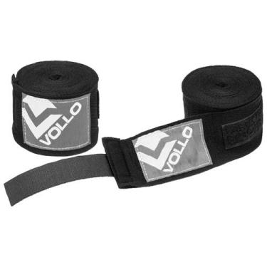 Imagem de Bandagem Elástica VFG 5 Metros Preta Vollo