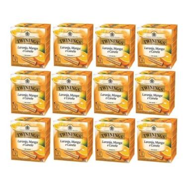 Imagem de 120 Sachês, Chá Twinings, Laranja Manga E Canela