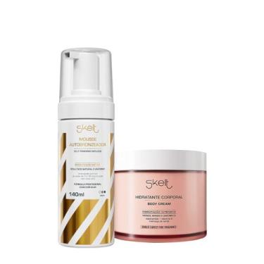 Imagem de Kit Skelt Hidratante Corporal Amalfi Sunset e Mousse Autobronzeador (2
