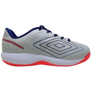 Imagem de Chuteira Futsal Umbro Br Futsal Jr Infantil Cinza-Masculino