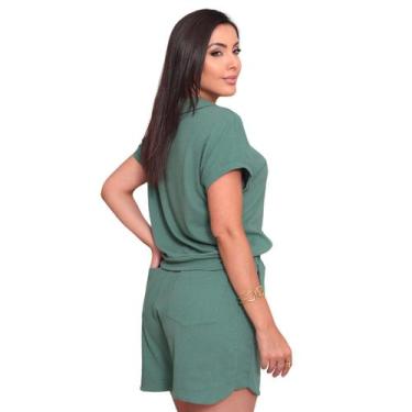 Imagem de Conjunto Feminino Soraia De Bermuda E Blusa MPR Original Promoção, Ver