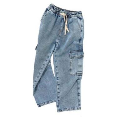 Imagem de Calça Hering Jeans Cargo Infanti-Masculino