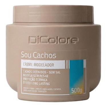 Imagem de Creme Modelador Proteção Térmica Sou Cachos Dicolore - 500g - Dicolore