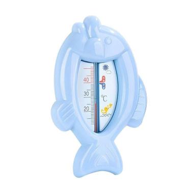 Imagem de Termômetro De Banho Bebê Infantil Monitor Temperatura Da água - Peixe Azul