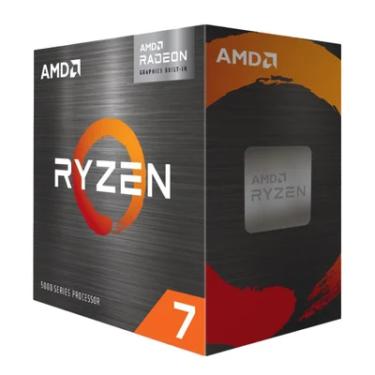 Imagem de Processador AMD Ryzen 7 5700, 4.6GHZ, Cache 20MB, AM4, Sem Vídeo - 100-100000743box