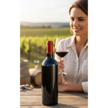 Imagem de Vinho Tinto Francês 750ml: Elegância e Sabor Autêntico - Congratulatio