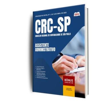 Imagem de Apostila CRC-SP - Assistente Administrativo - Apostilas Opção