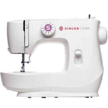 Imagem de Maquina de Costura Singer M1605 06 Pontos, Branco, 220V