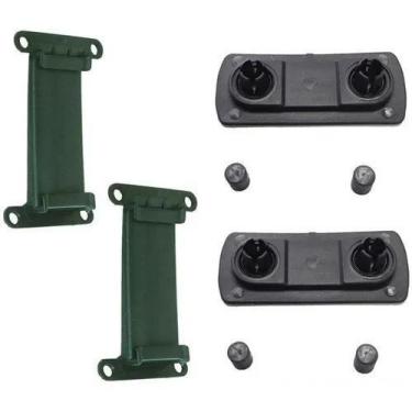 Imagem de Suporte + Guia Parachoque Diant Gol Voyage Parati Sav 87 94 - Congratu