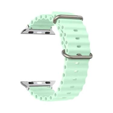 Imagem de Pulseira Ocean Para Apple Watch Ultra 3 2, Compatível Com iWatch Serie