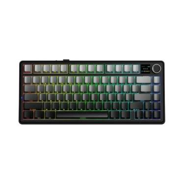 Imagem de Teclado Mecânico RGB Para Jogos AULA F75 MAX 75% Com Fio Bluetooth 2.4