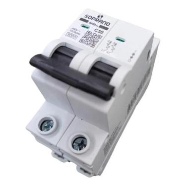 Imagem de Disjuntor Bipolar Duplo 10a, 16a,20a, 25a, 32a,40a, 50a, 63a - Congrat