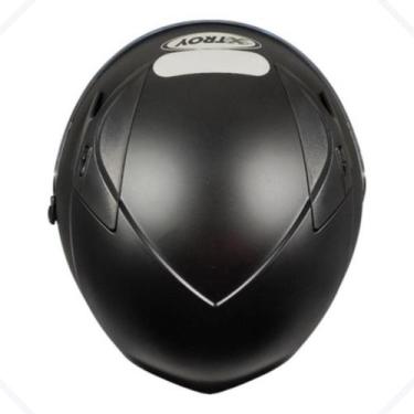 Imagem de Capacete Moto Ebf Xtroy Com Óculos Interno Fumê + Narigueira, Preto Fo
