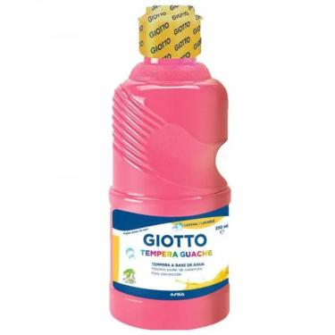 Imagem de Têmpera Guache Giotto 250ml Fila Canson Atóxica Uso Artístico Escolar Embalagem 1 Unidade Rosa