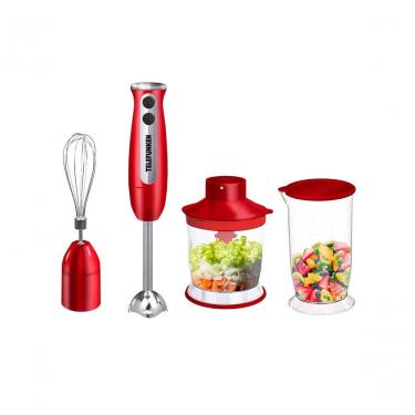 Imagem de Mixer Elétrico de Cozinha 3 em 1 Smarmix 2500 650W com Copo Liquidificador 700ML e Picador 500ML 110V