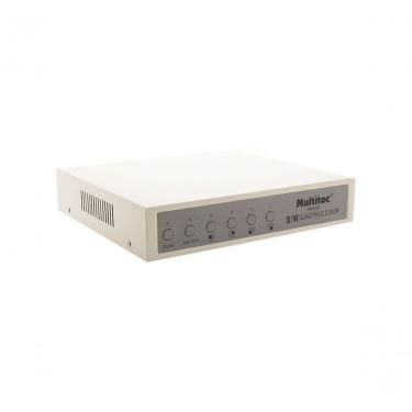 Imagem de Quad PB Simplex Multitoc M400b para Monitoramento de Vídeo com 4 Canais de Entrada e Saída BNC Sequencial Preto