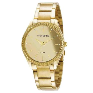 Imagem de Relógio Mondaine Dourado 32347LPMVDE1-Feminino
